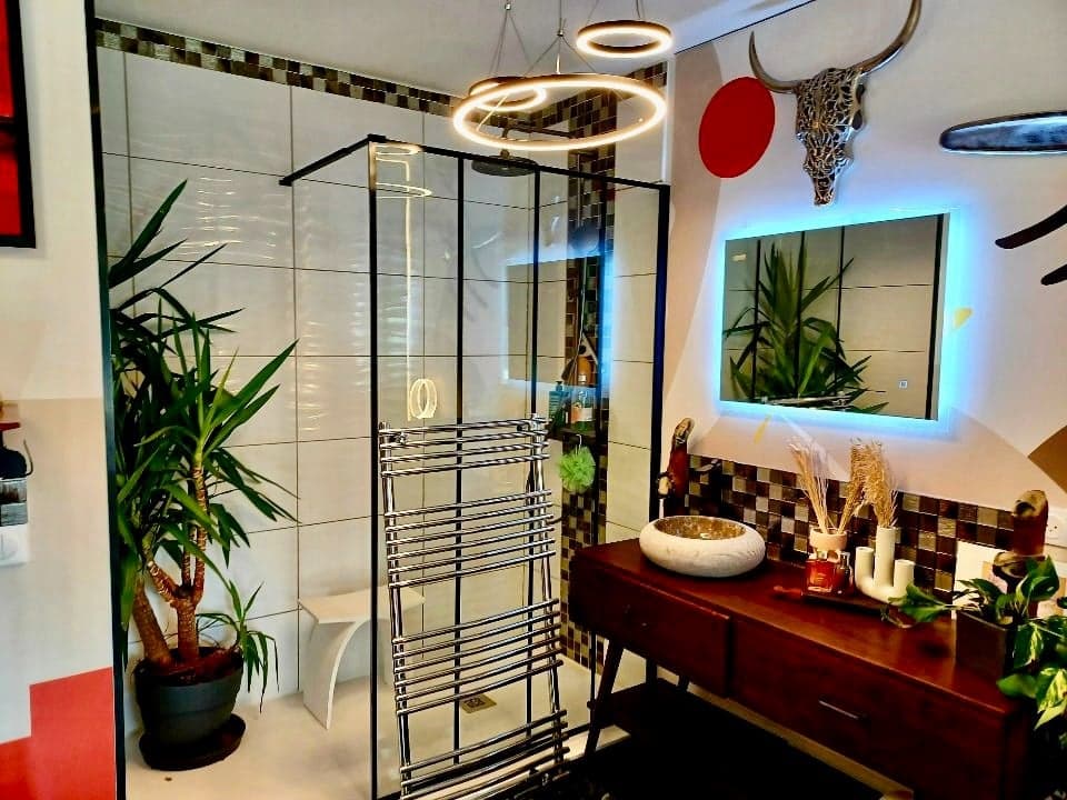 Salle de bain refaite à neuf